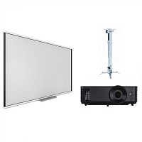 Интерактивный комплект: интерактивная доска SMART Board SBM777V с проектором EXL101